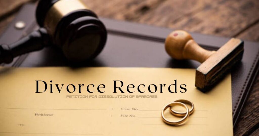 Montgomery County Divorce Records